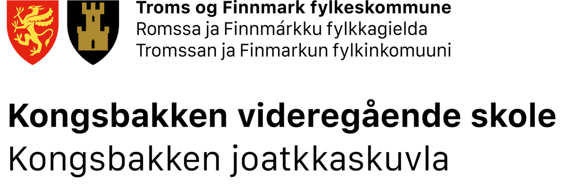 Logoen til Kongsbakken vgs